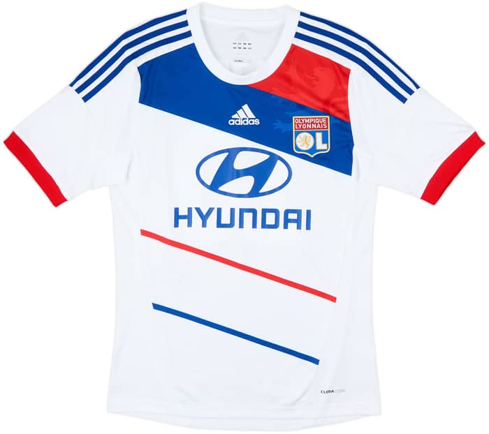 2012-13 Lyon Home Shirt Lacazette #10 - 8/10 - (S)