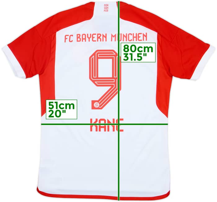 2023-24 Bayern Munich Home Shirt Kane #9 - 8/10 - (M)