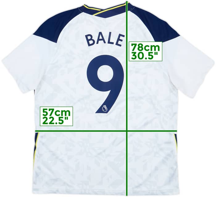 2020-21 Tottenham Home Shirt Bale #9 - 10/10 - (XL)