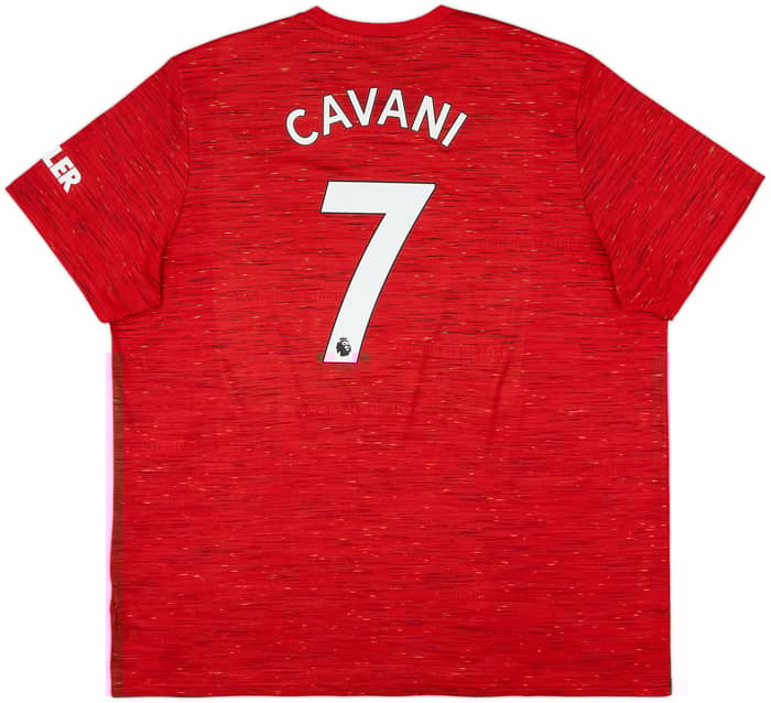 2020-21 Manchester United Home Shirt Cavani #7 - 8/10 - (3XL)