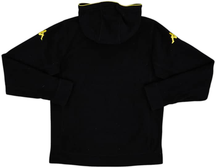 2010-11 Borussia Dortmund Kappa Hooded Fleece Track Jacket - 8/10 - (M)