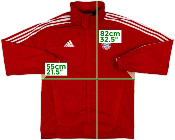 2011-12 Bayern Munich adidas Hooded Rain Jacket - 7/10 - (M)