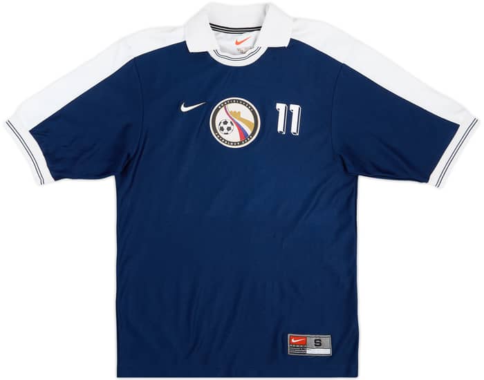 1998-00 Bratislava Footbal Association Match Issue Shirt #11