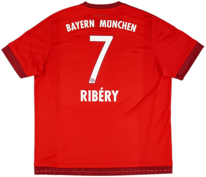 2015-16 Bayern Munich Home Shirt Ribery #7 - 10/10 - (XXL)