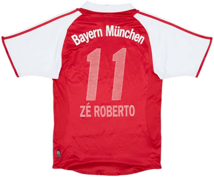 2003-04 Bayern Munich Home Shirt Ze Roberto #11 - 4/10 - (S)