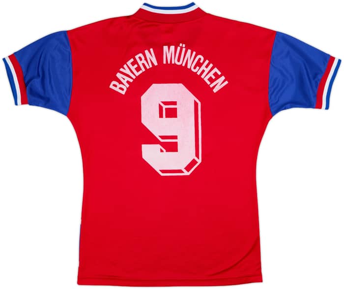 1993-95 Bayern Munich Home Shirt #9 - 8/10 - (S)
