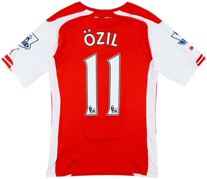 2014-15 Arsenal Authentic Home Shirt Ozil #11 - 10/10 - (XL)