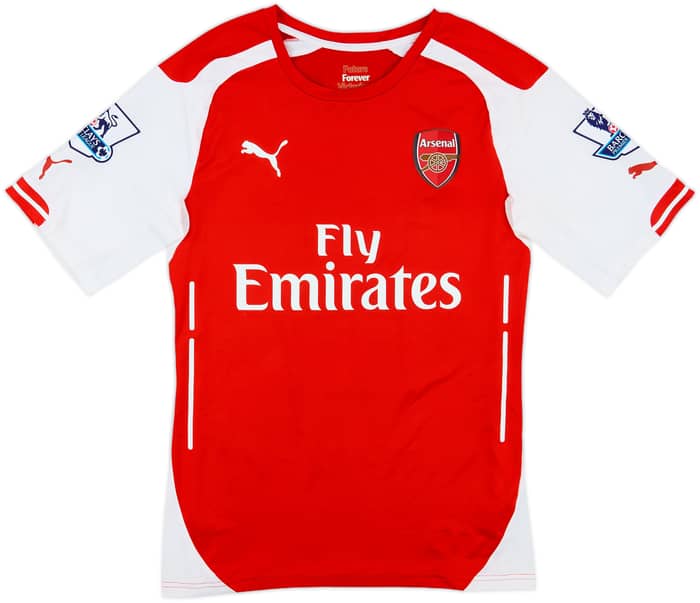 2014-15 Arsenal Authentic Home Shirt Ozil #11 - 10/10 - (XL)