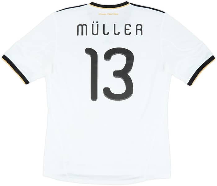 2010-11 Germany Home Shirt Muller #13 - 7/10 - (XXL)
