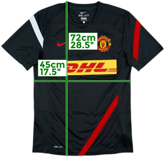 2012-13 Manchester United Nike Training Shirt - 10/10 - (S)