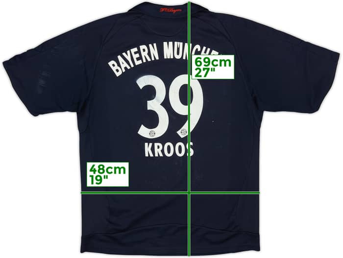 2008-09 Bayern Munich Away Shirt Kroos #39 - 5/10 - (XL.Boys)