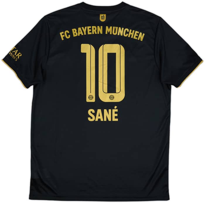 2021-22 Bayern Munich Away Shirt Sane #10 - 10/10 - (L)