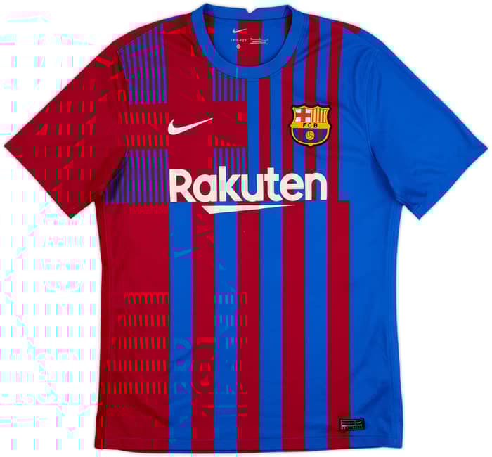 2021-22 Barcelona Home Shirt Pedri #16 - 8/10 - (M)