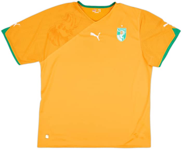 2010-11 Ivory Coast Home Shirt - 8/10 - (XXL)