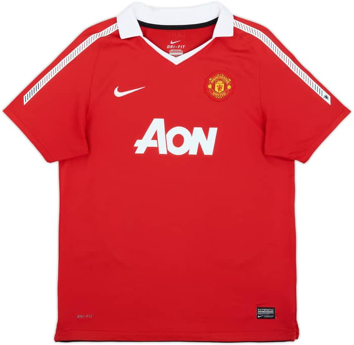 2010-11 Manchester United Home Shirt Rooney #10 - 10/10 - (XL.Boys)