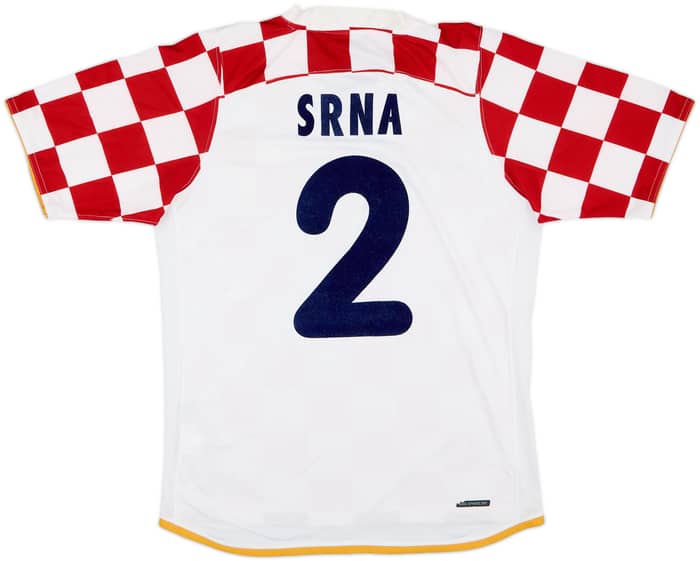 2006-08 Croatia Home Shirt Srna #2 - 7/10 - (M)