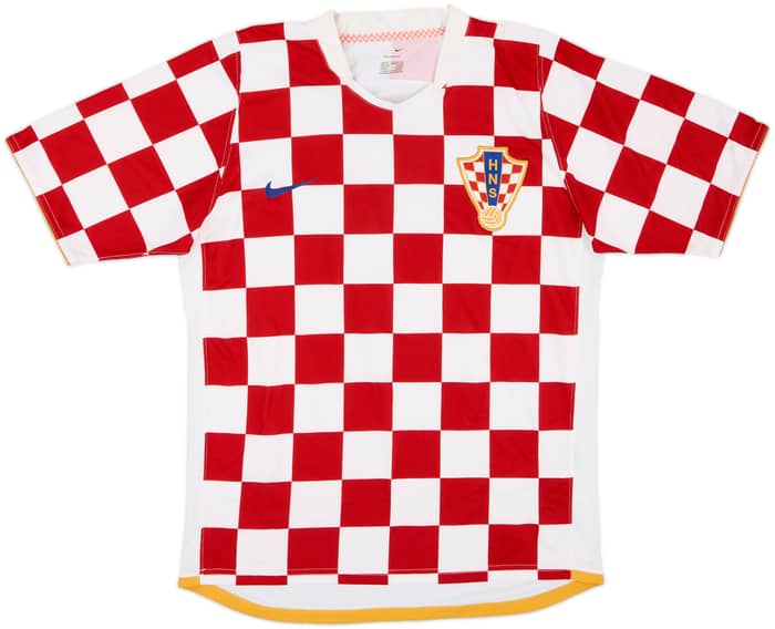 2006-08 Croatia Home Shirt Srna #2 - 7/10 - (M)