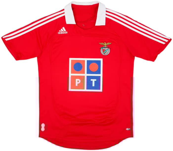 2007-08 Benfica Home Shirt Di Maria #20 - 8/10 - (S)