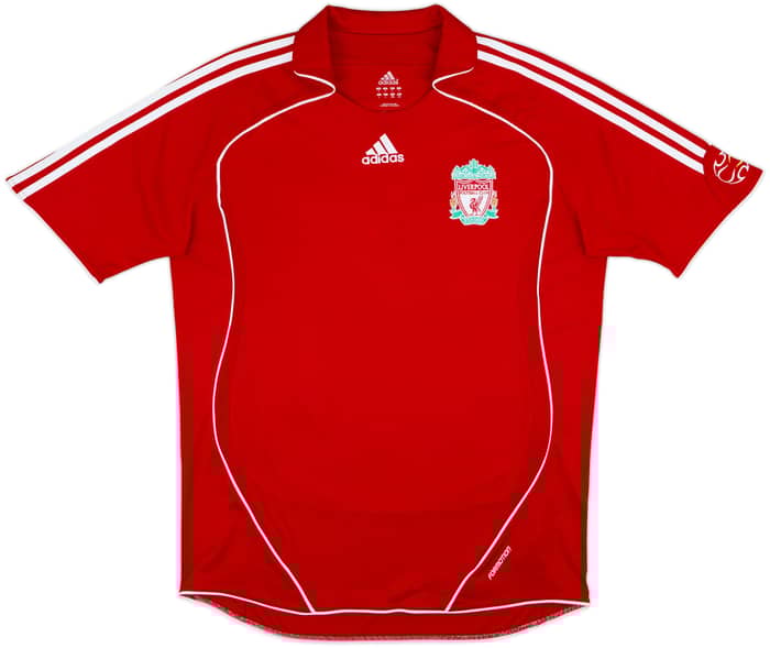 2006-08 Liverpool Player Issue Home Shirt Alonso #14 - 9/10 - (L)
