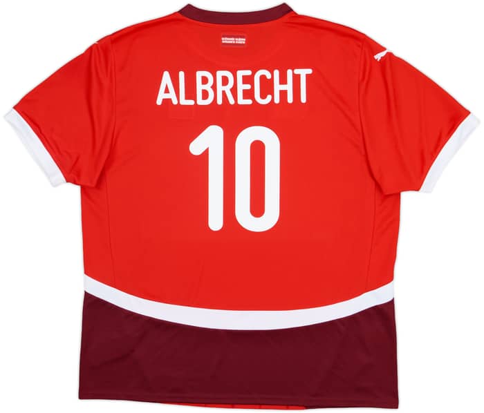 2024-25 Switzerland Home Shirt Albrecht #10 - 8/10 - (XL)