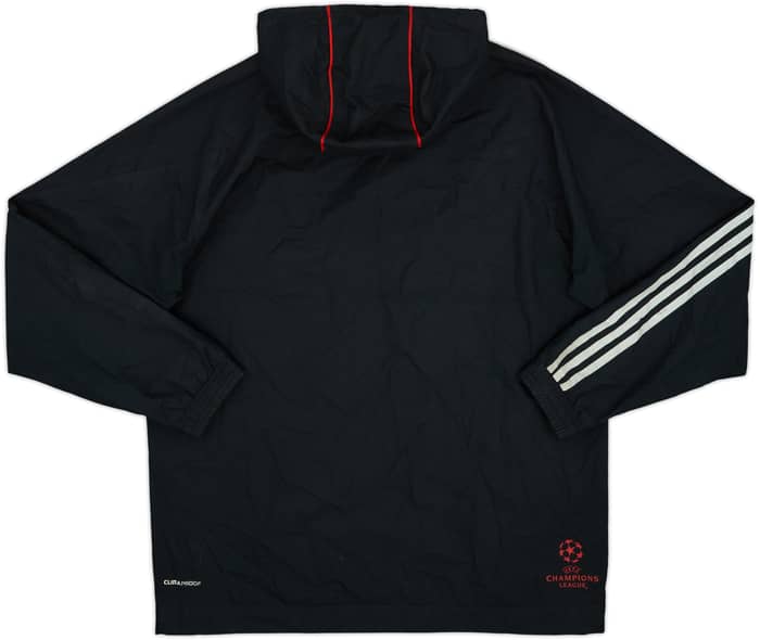 2009-10 Champions League adidas Hooded Rain Jacket - 8/10 - (M/L)