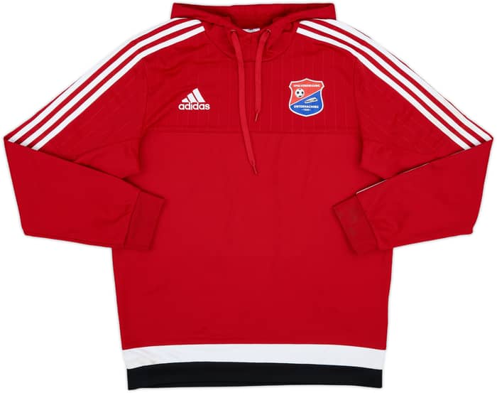 2015-16 Unterhaching adidas Hooded Top - 8/10 - (M)