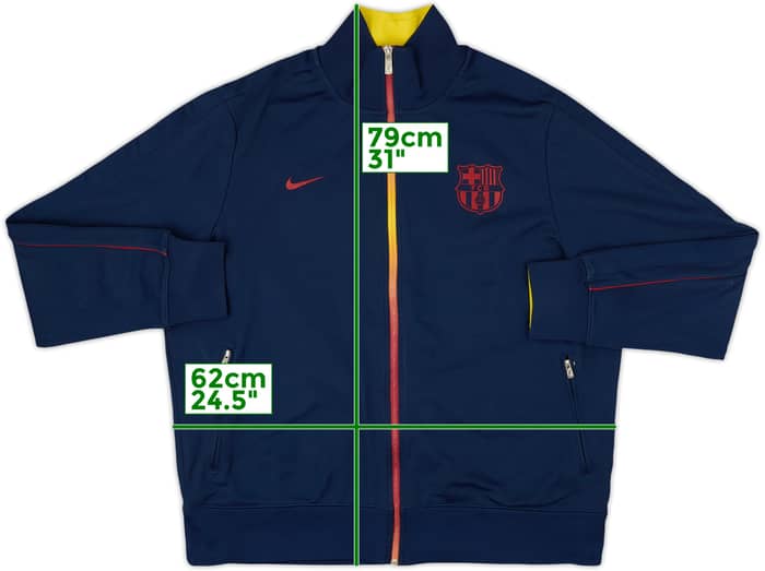 2013-14 Barcelona Nike Track Jacket - 5/10 - (XXL)