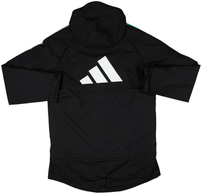 2023-24 Bayern Munich Staff Issue adidas Padded Bench Coat JR - 6/10 - (M)