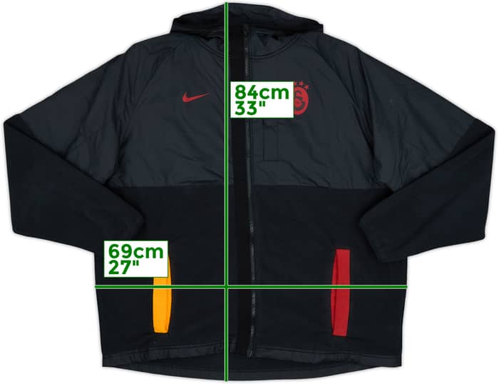 2022-23 Galatasaray Nike Hooded Track Jacket - 8/10 - (XXL)