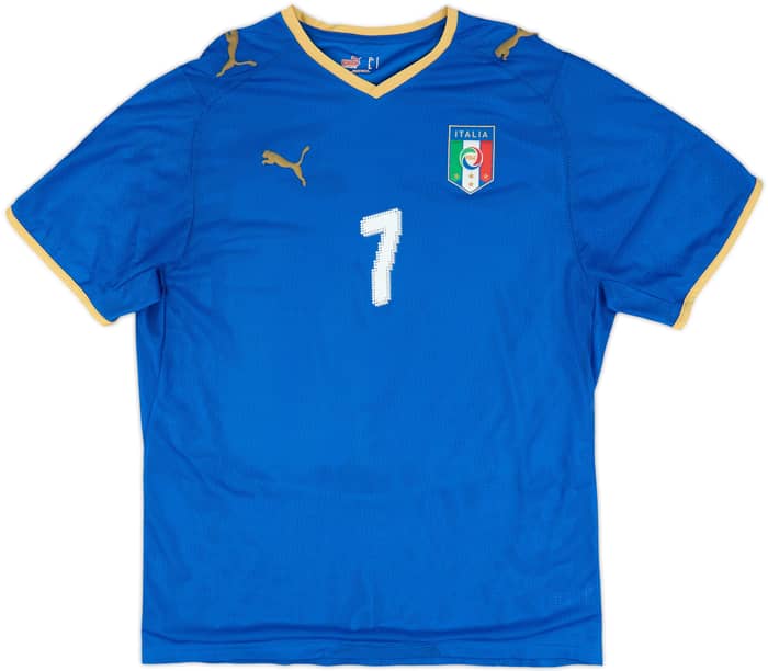 2007-08 Italy Home Shirt Del Piero #7 - 6/10 - (L)
