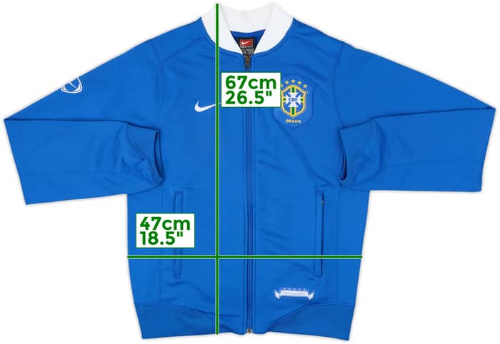 2006-07 Brazil Nike Track Jacket - 7/10 - (S)