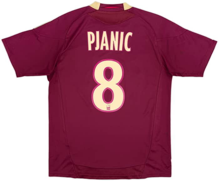 2010-11 Lyon Visitante Camiseta Pjanic #8 - 6/10 - (M)