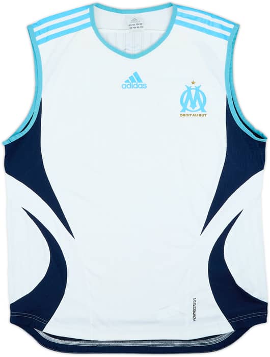 2006-07 Olympique Marseille adidas Training Vest - 5/10 - (L/XL)