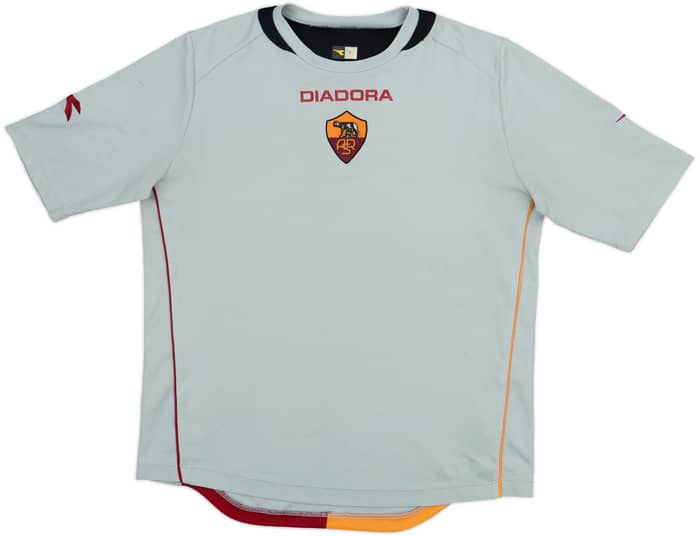 2006-07 Roma Diadora Training Shirt - 7/10 - (XL)