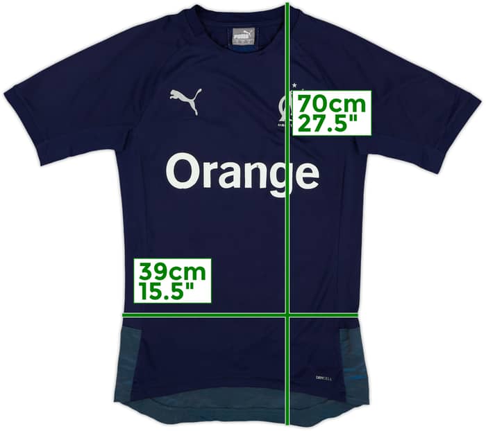 2018-19 Marseille Puma Training Shirt - 6/10 - (XS)