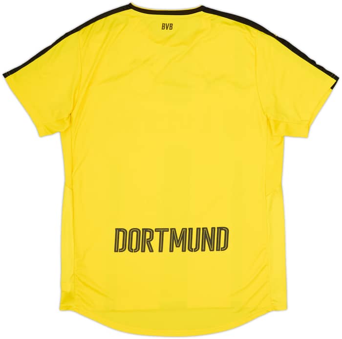 2016-17 Borussia Dortmund Home Shirt - 4/10 - (L)
