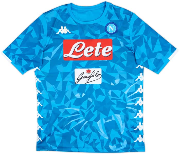 2018-19 Napoli Basic Home Shirt - 6/10 - (M)