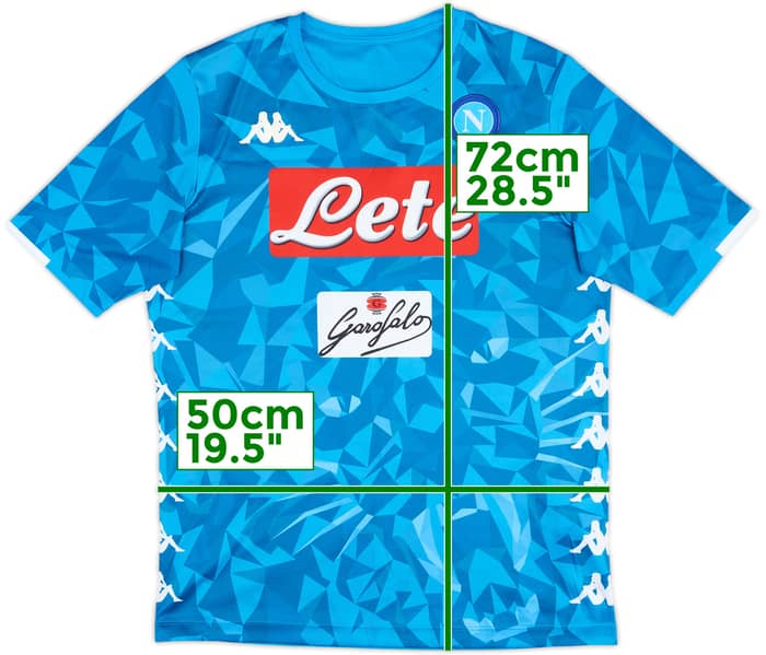 2018-19 Napoli Basic Home Shirt - 6/10 - (M)