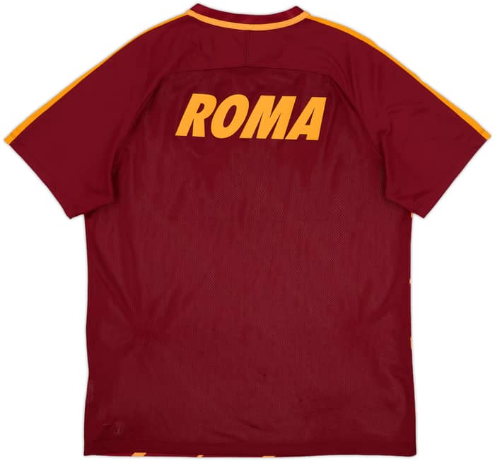 2017-18 Roma Nike Training Shirt - 8/10 - (XL)