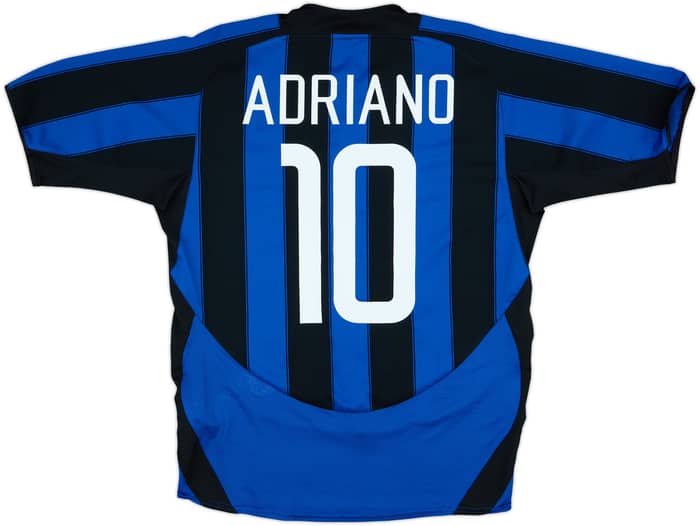 2003-04 Inter Milan Home Shirt Adriano #10 - 8/10 - (M)