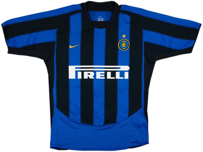 2003-04 Inter Milan Home Shirt Adriano #10 - 8/10 - (M)