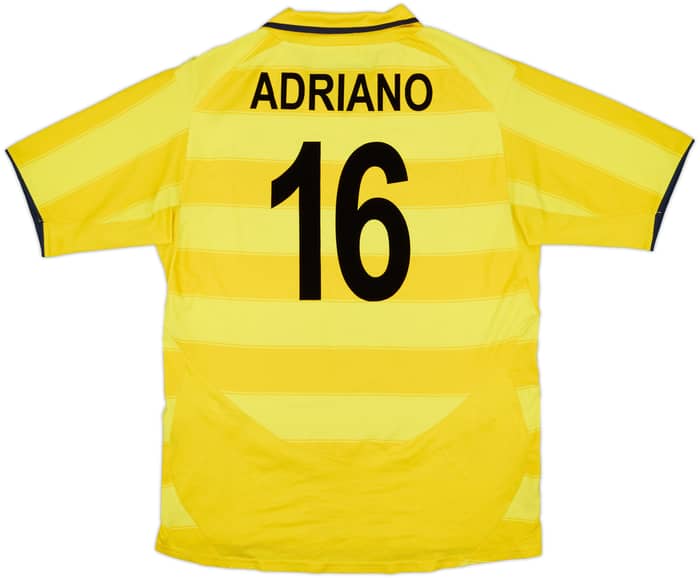 2003-04 Inter Milan Away Shirt Adriano #16 - 7/10 - (M)