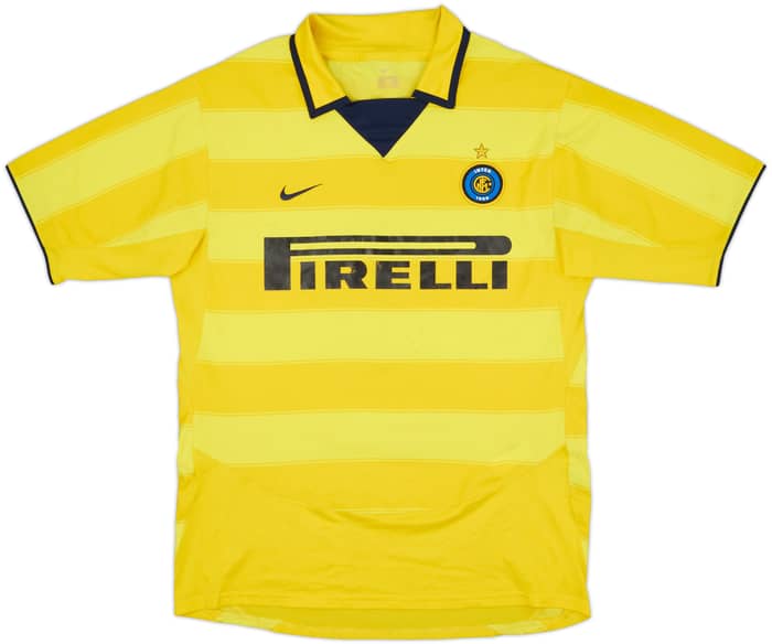 2003-04 Inter Milan Away Shirt Adriano #16 - 7/10 - (M)