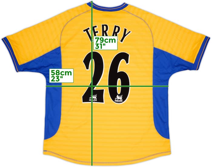 2000-01 Chelsea Away Shirt Terry #26 - 10/10 - (XL)