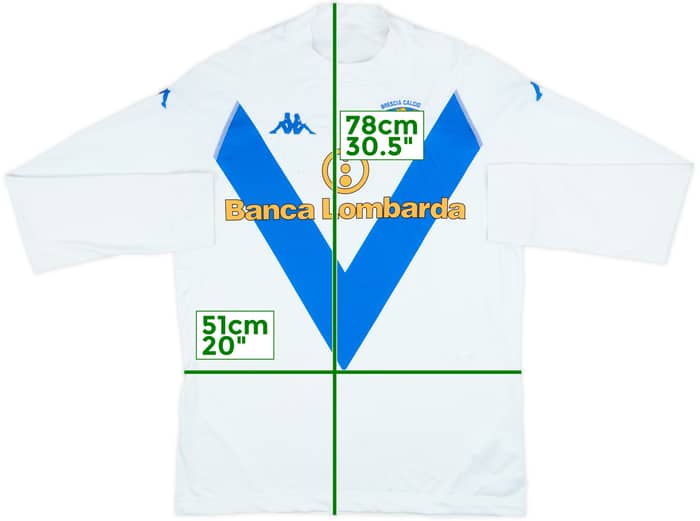 2004-05 Brescia Away L/S Shirt Matuzalem #8 - 4/10 - (L)