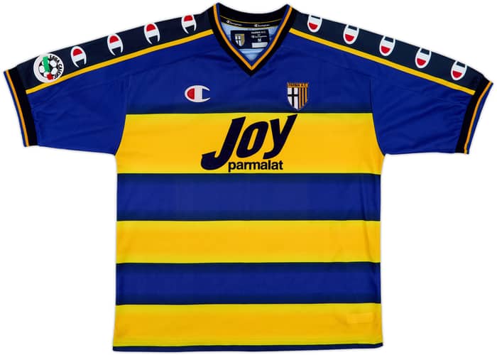 2001-02 Parma Home Shirt Nakata #10 - 8/10 - (M)