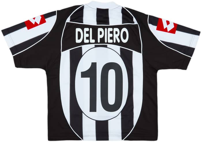 2002-03 Juventus Home Shirt Del Piero #10 - 9/10 - (M)