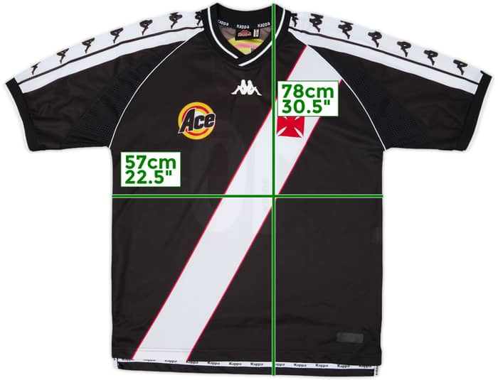 1999-00 Vasco da Gama Home Shirt #10 - 8/10 - (L)