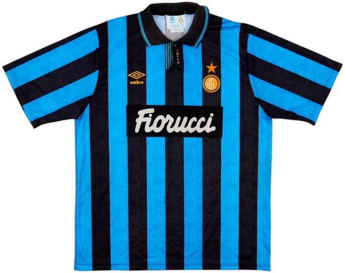 1992-94 Inter Milan Home Shirt - 8/10 - (L)