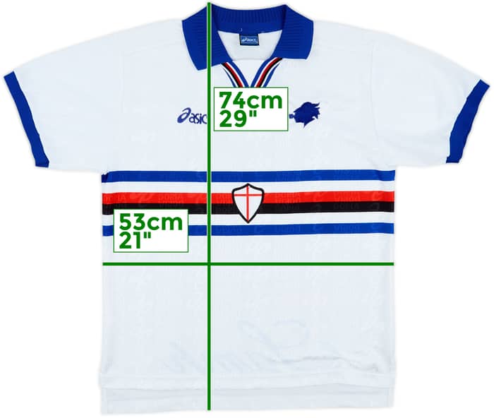 1997-98 Sampdoria Away Shirt - 6/10 - (L)